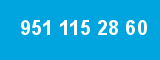 951 115 28 60 951 115 28 60